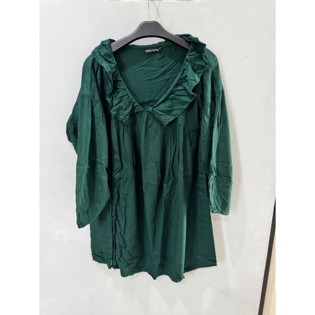 Farah Button-Tunik Emerald