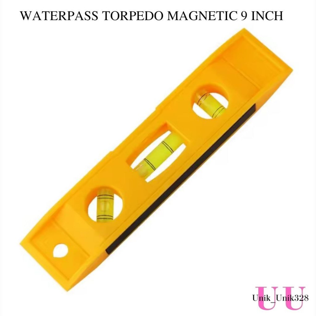 Waterpass Mini Tukang Bangunan Spirit Level Alat Ukur Kerataan Dinding Keramik Besi Kayu