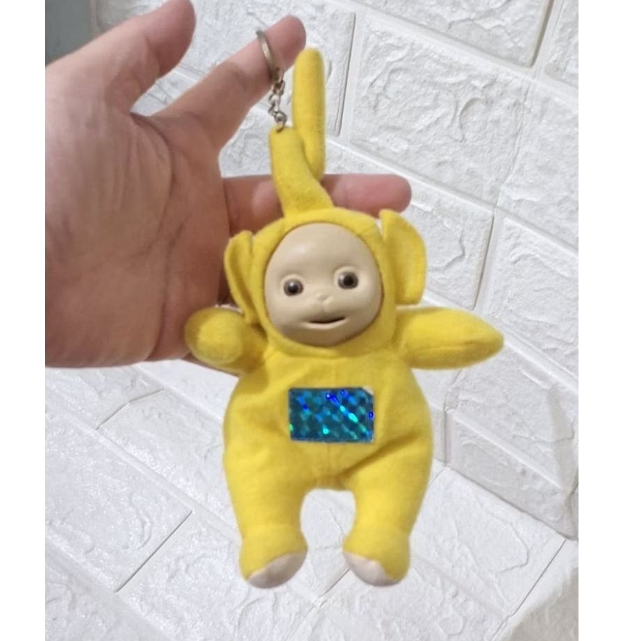 gantungan kunci boneka ganci boneka teletubies ungu kuning tinky winky dipsi lala poo original brand