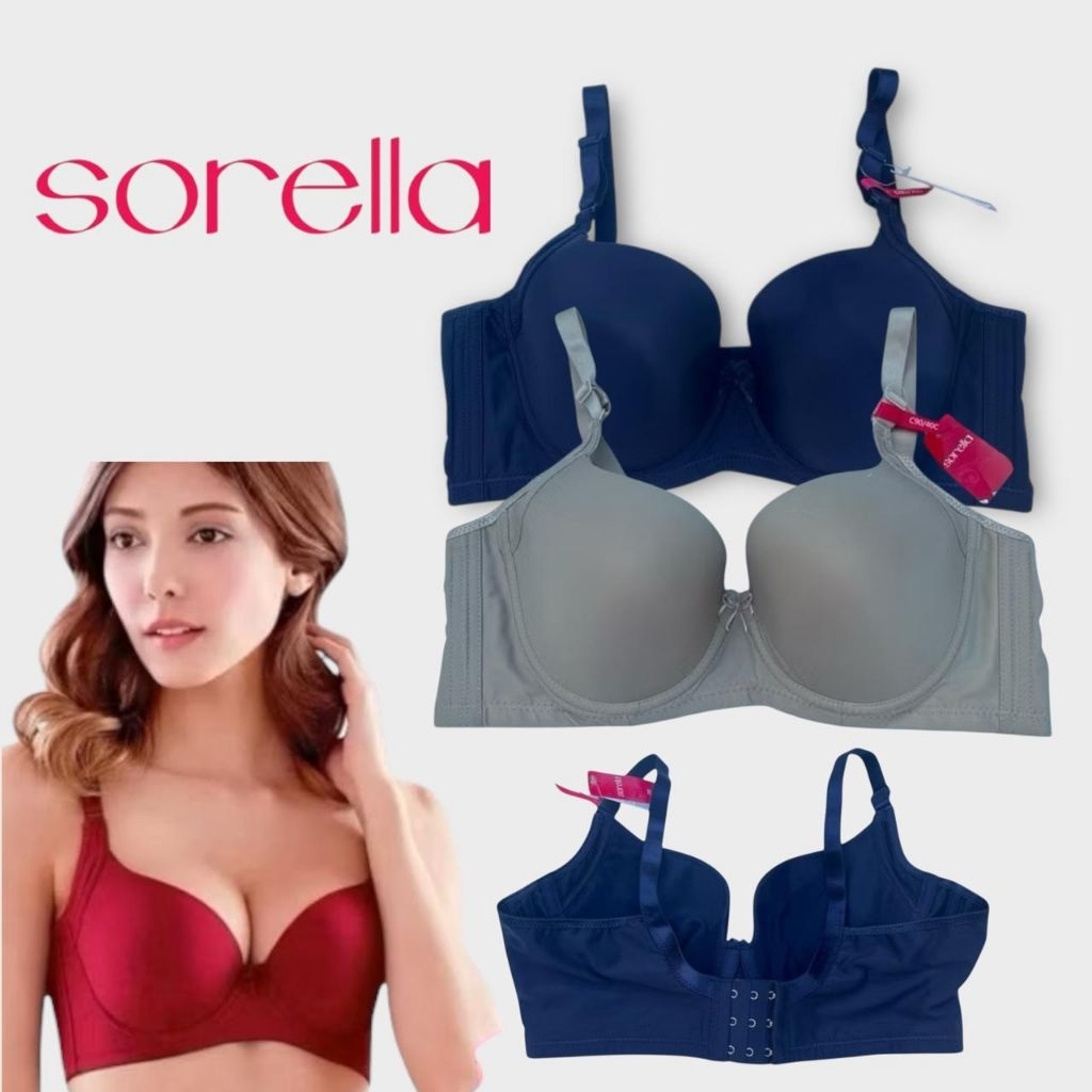 Bra Sorella Basic Berkawat 3/4 Cup SR9362 size 38D 40C
