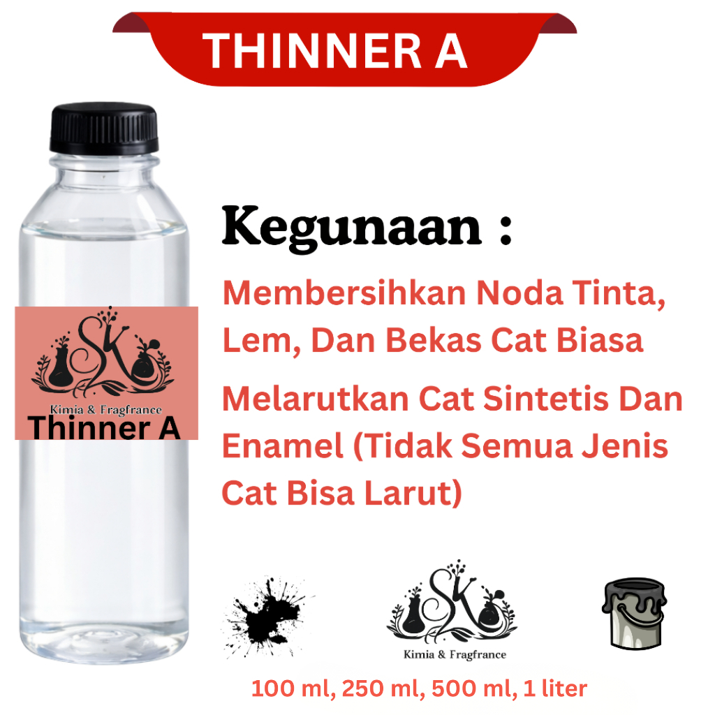 Thinner A / Thinner A Spesial / Tiner A / Tinner / Solvent Cat