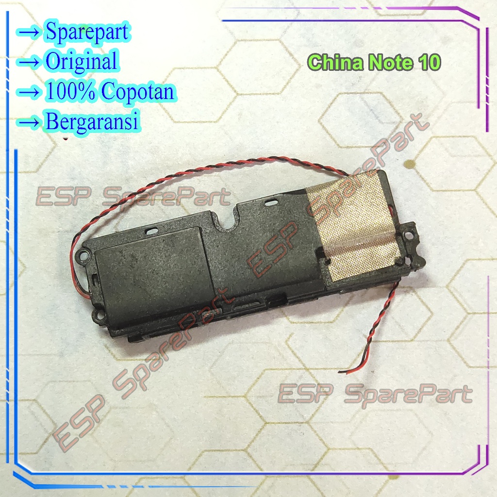 Buzzer China N - Series Note 10 Speaker Musik Copotan
