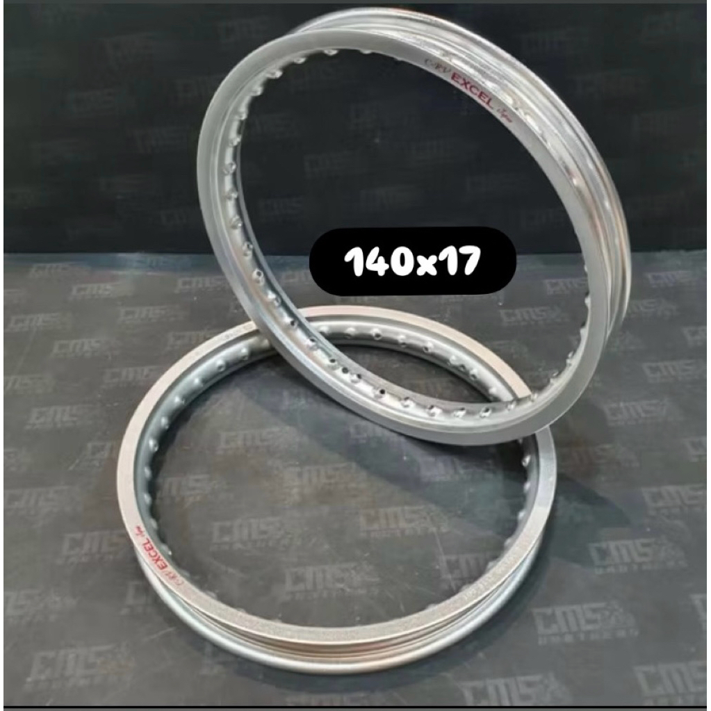 ALLOY VELG CRV RIMS JAPAN RING 17 x 140 SILVER KULIT JERUK