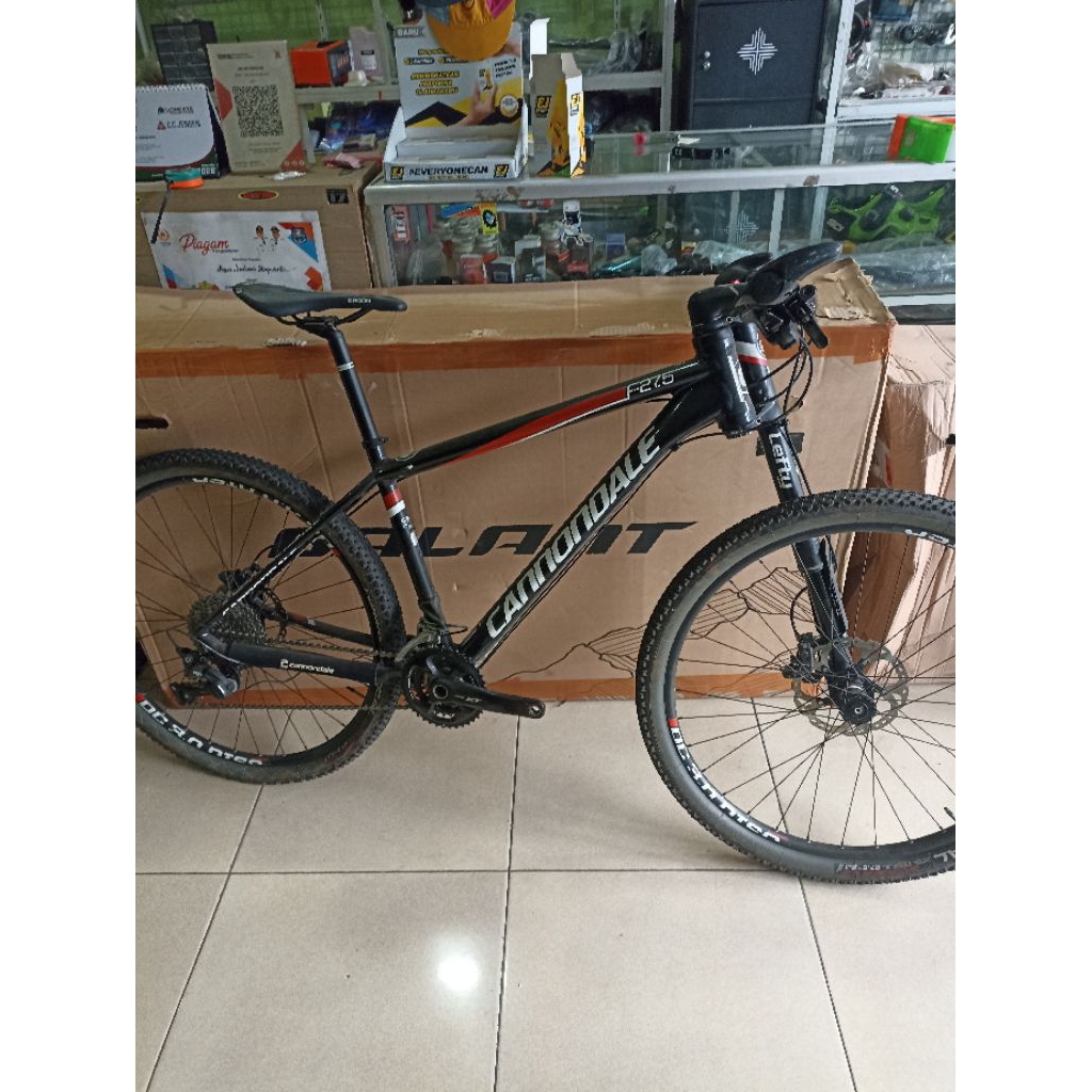sepeda gunung full bike mtb mountain bike cannondale 27.5 size M