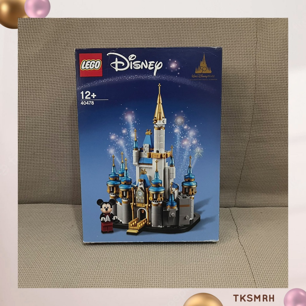 Lego Disney WDW50 Mini Disney Castle 40478 mainan anak 100% asli original