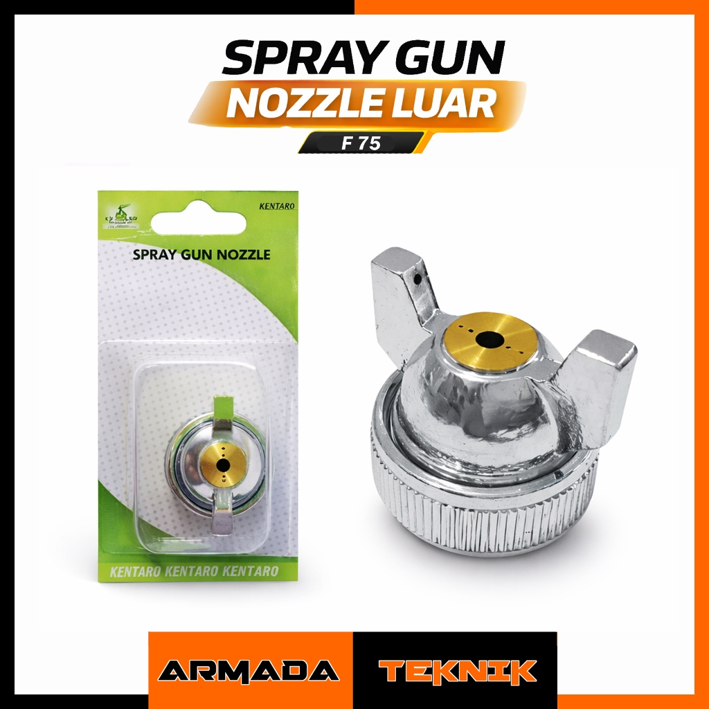 Kentaro Nozzle Luar Ring Spray Gun F75 Nozzle
