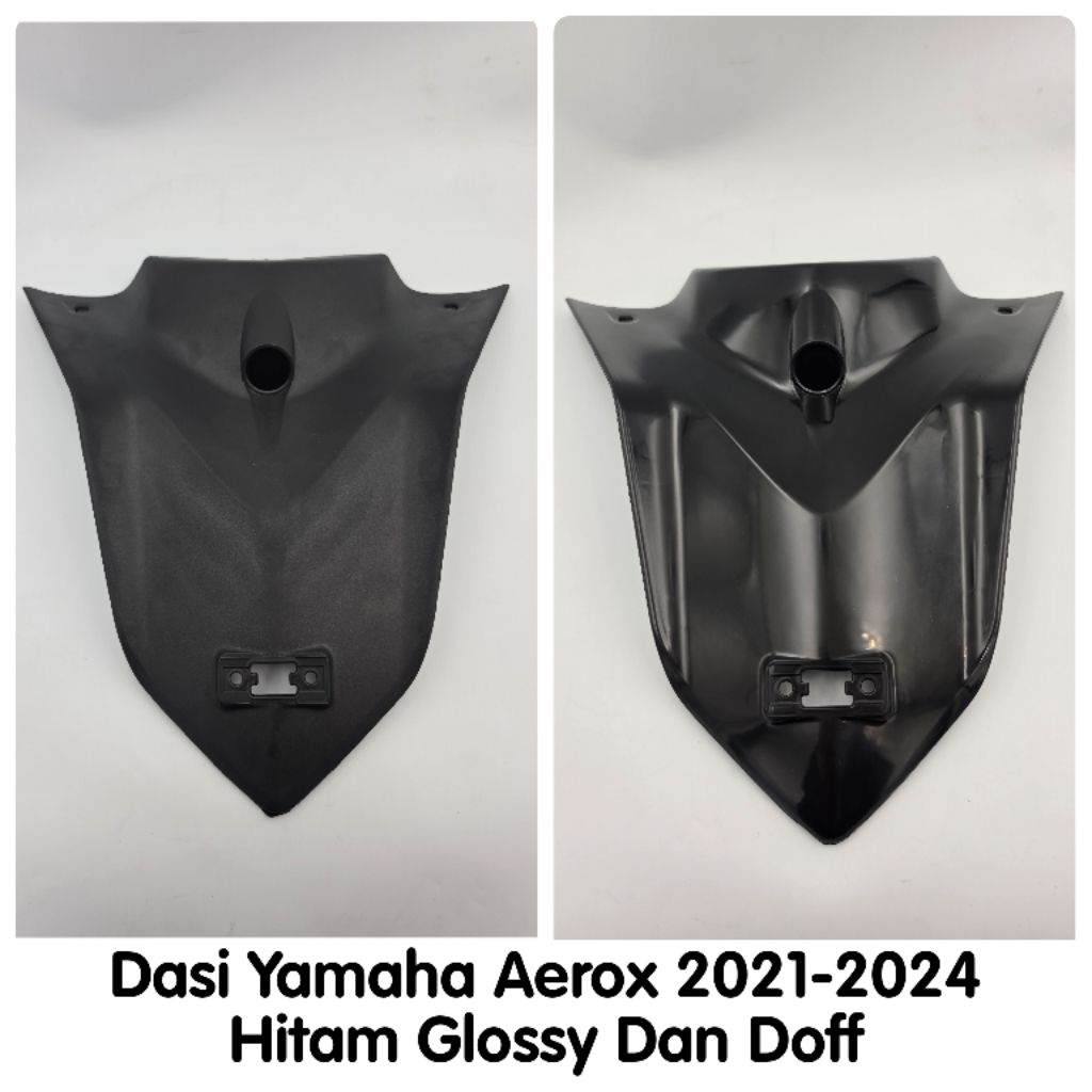 Panel Dasi Yamaha Aerox New 155 Hitam Glossy Dan Hitam Doff - Dasi Aerox New Glossy