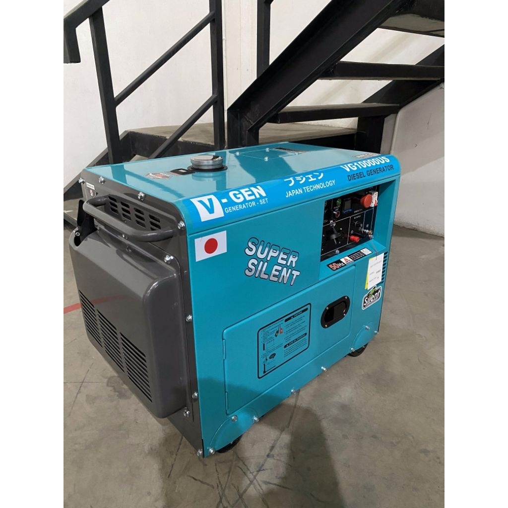 Genset Vgen 7kva 5000watt 1phase