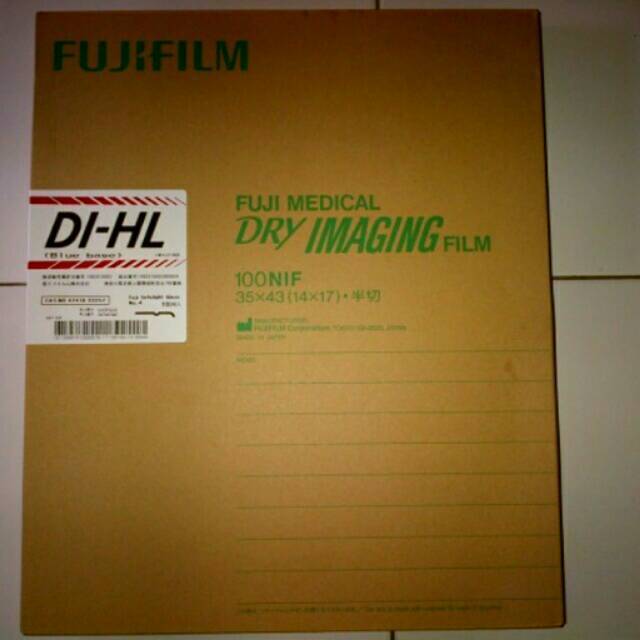 Film Xray Fuji Dihl 20x25 / 26x36 / 35x43
