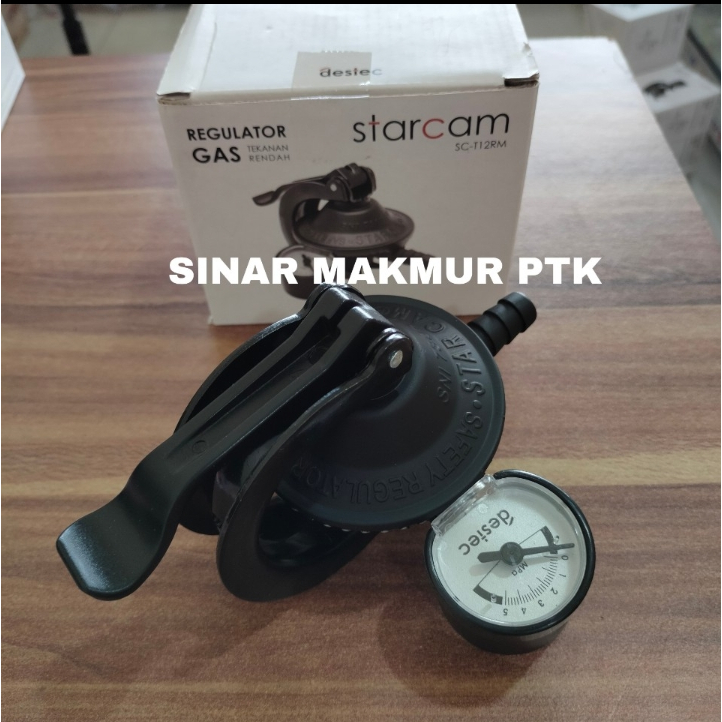 Regulator Gas STARCAM SC-T12RM / Regulator Destec Starcam Meter Gas LPG