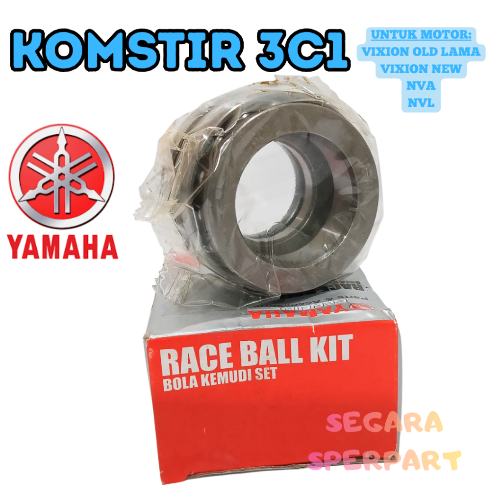 KOMSTIR KODE 3C1 ORIGINAL YAMAHA 100% ORI UNTUK MOTOR YAMAHA VIXION OLD LAMA VIXION NEW   NVA   NVL.
