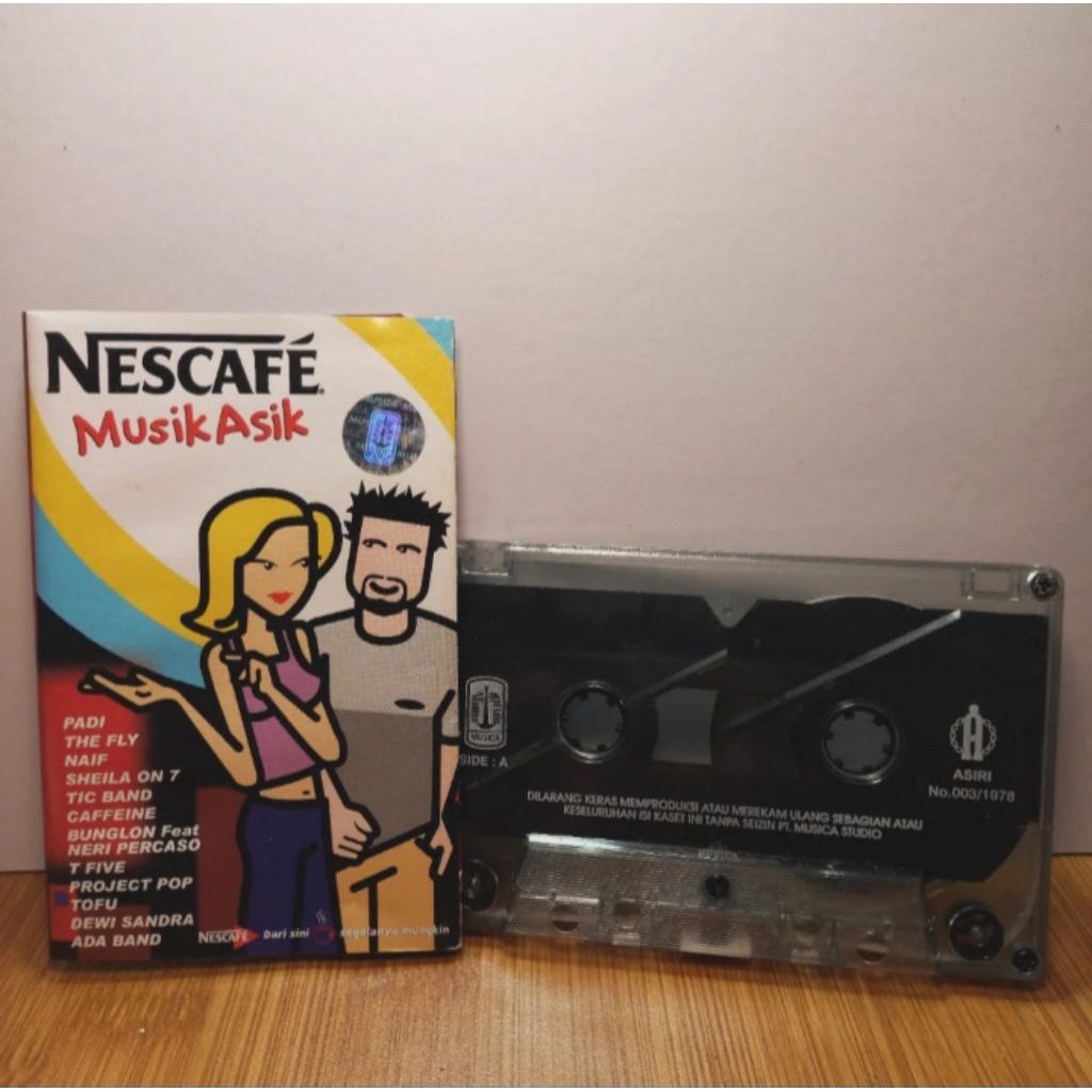 Kaset Kompilasi indo Nescafe Musik Asik