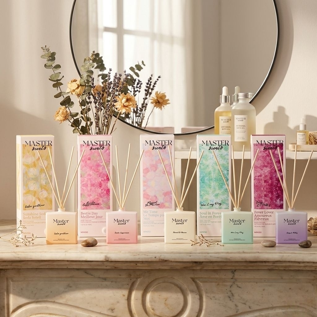 MINISO Fragrance Identity Series Reed Diffuser (Fever Lover, Soul In Forest, Bestie Day, Sunshine So