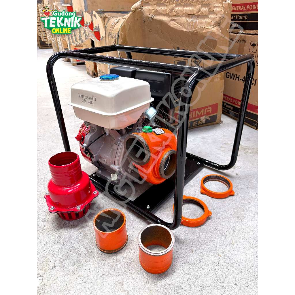 Pompa Air Water Pump 3" 4" GENERAL QWH-30CI QWH-40CI Keong Turbo High Pressure Tambang / Mesin Water