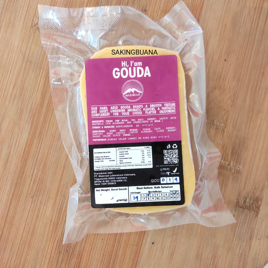 Gouda Cheese - Mazaraat Cheese