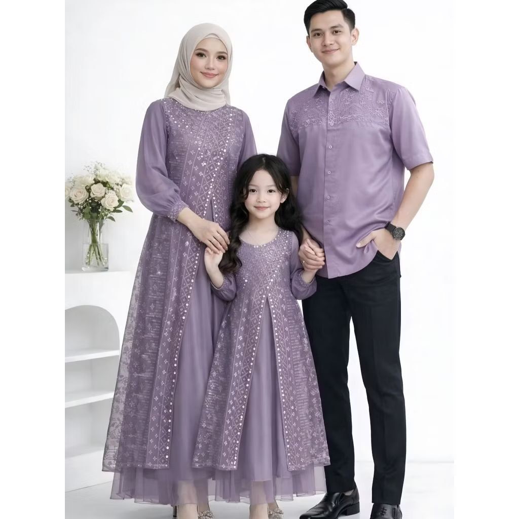 Baju gamis brokat...