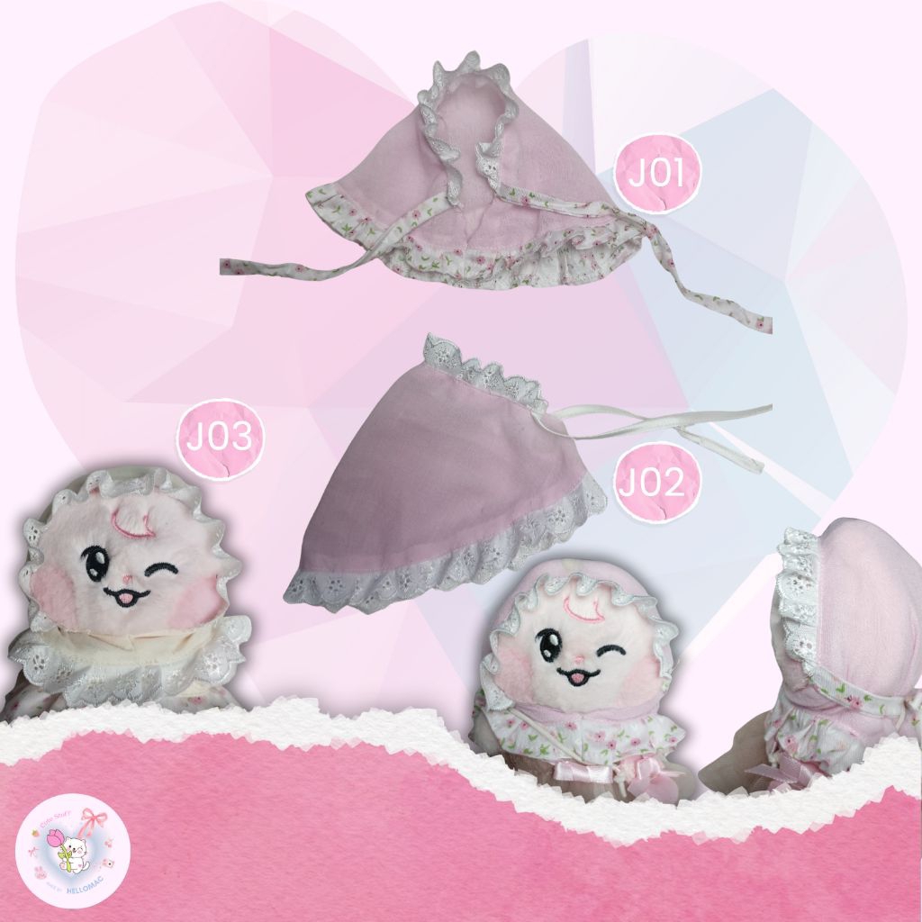 [READY] JILBAB DOLL 15-20CM//BAJU DOLL 15CM//BAJU DOLL 20CM