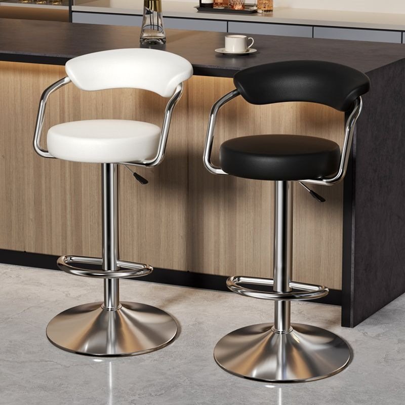 FURNIHOLIC Kursi Bar Hidrolik / Kursi Minibar Cafe / Kursi Bangku Bar Adjustable Putar / Kitchenset