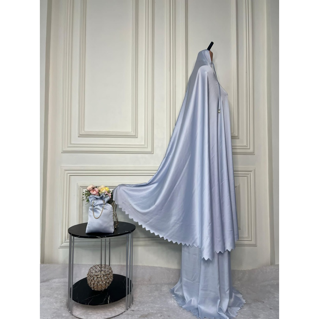 Mukena Armani Silk Polos