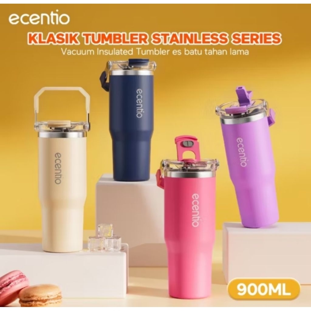 Ecentio Tumbler Stainless Steel 900ml