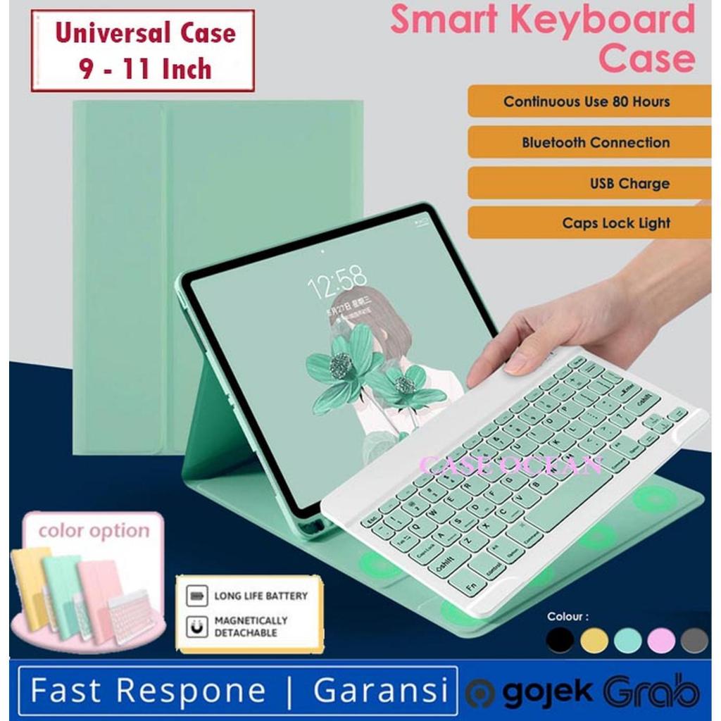 Compatible Untuk Lenovo Ideapad Duet 3i N200 11  FlipCase Leather Kulit Magnetic Keyboard Keybord Ki