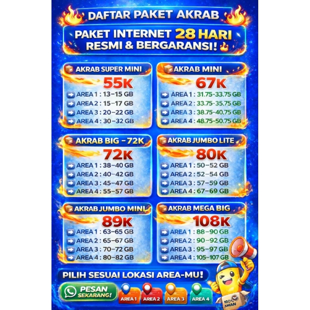 Paket XL AKRAB Murah