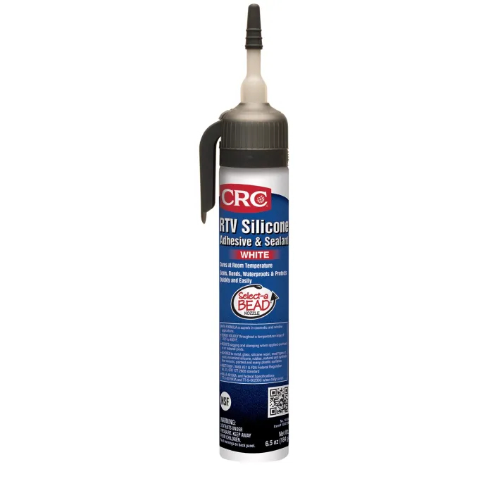 CRC RTV Silicone Sealant - White 14056