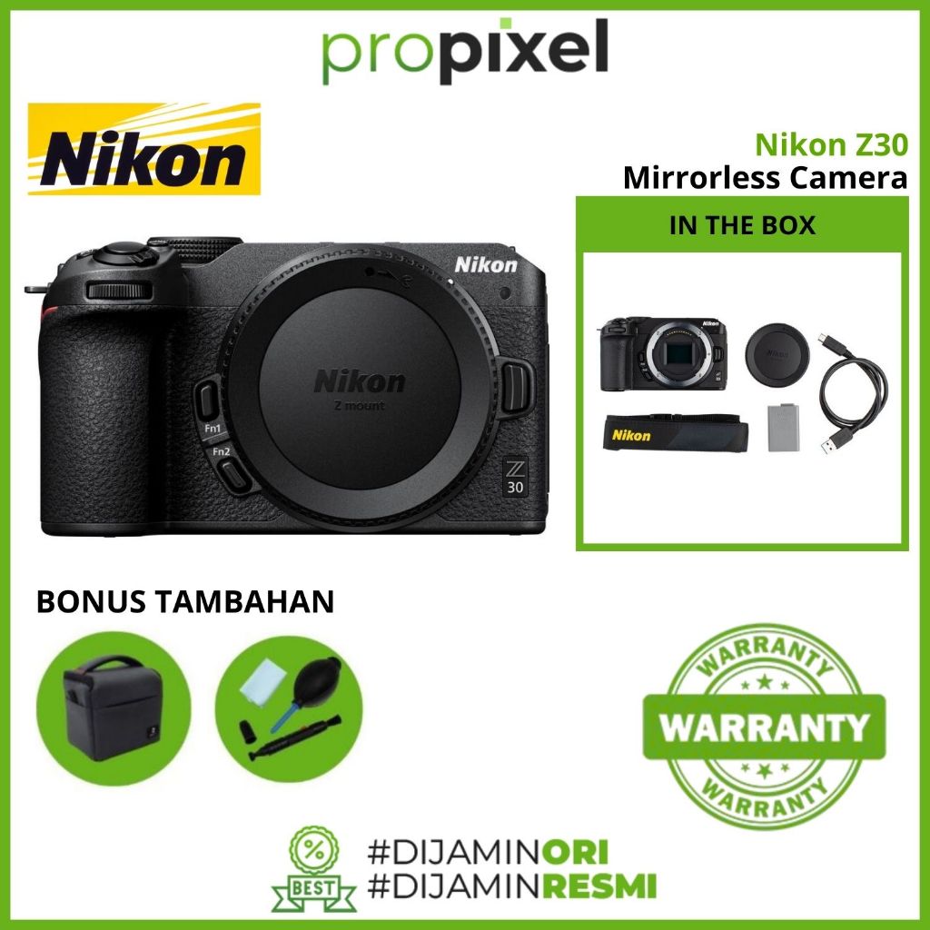Nikon Z30 Body Only Nikon Z 30 Z30 Body Garansi Resmi