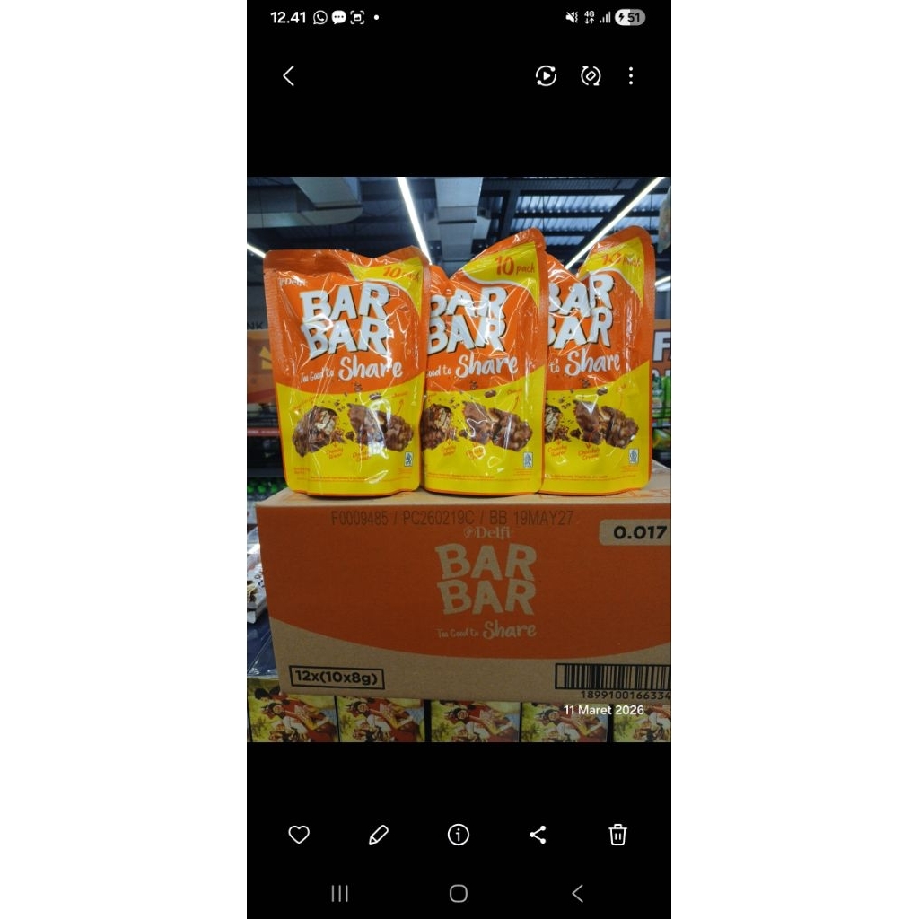 Delfi Bar Bar shared pack