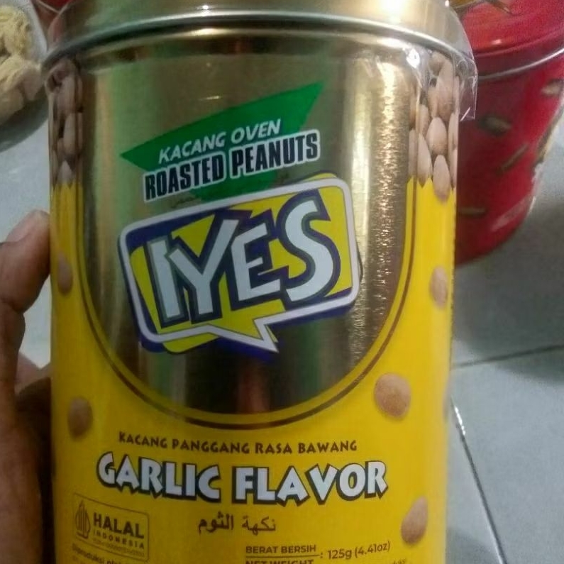 kacang iyes rasa bawang