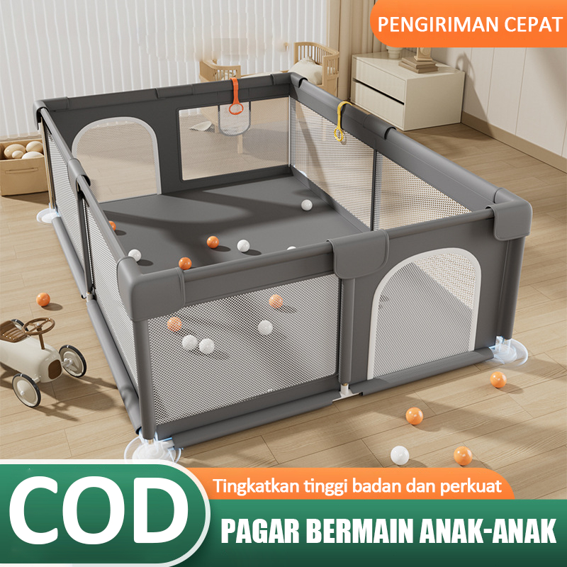 Pagar Bayi Bermain Pagar Mainan Anak Baby Playpen Pagar Bayi Mandi Bola Anak Playpen Pagar Bayi