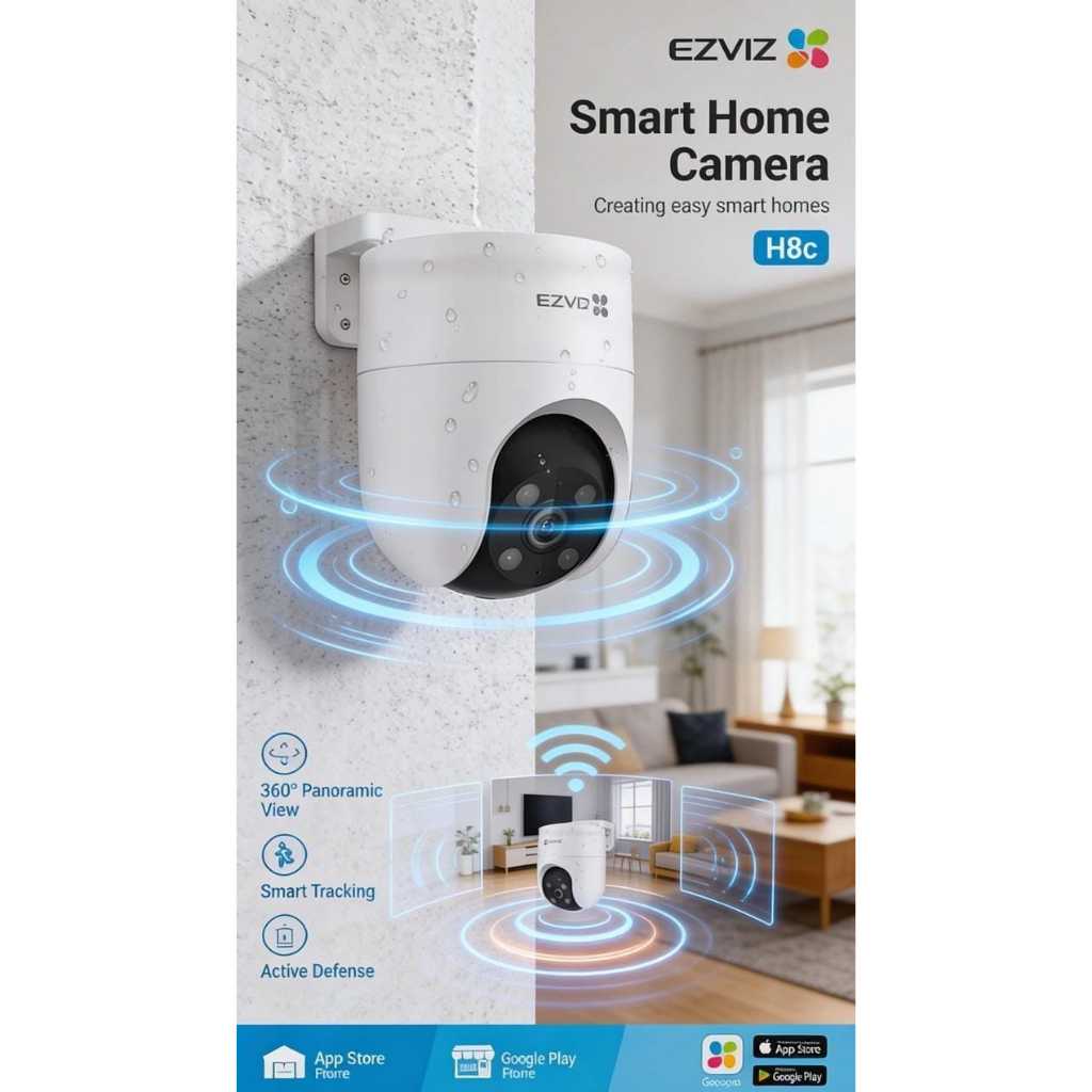 KAMERA EZVIZ H8C 2MP OUTDOOR