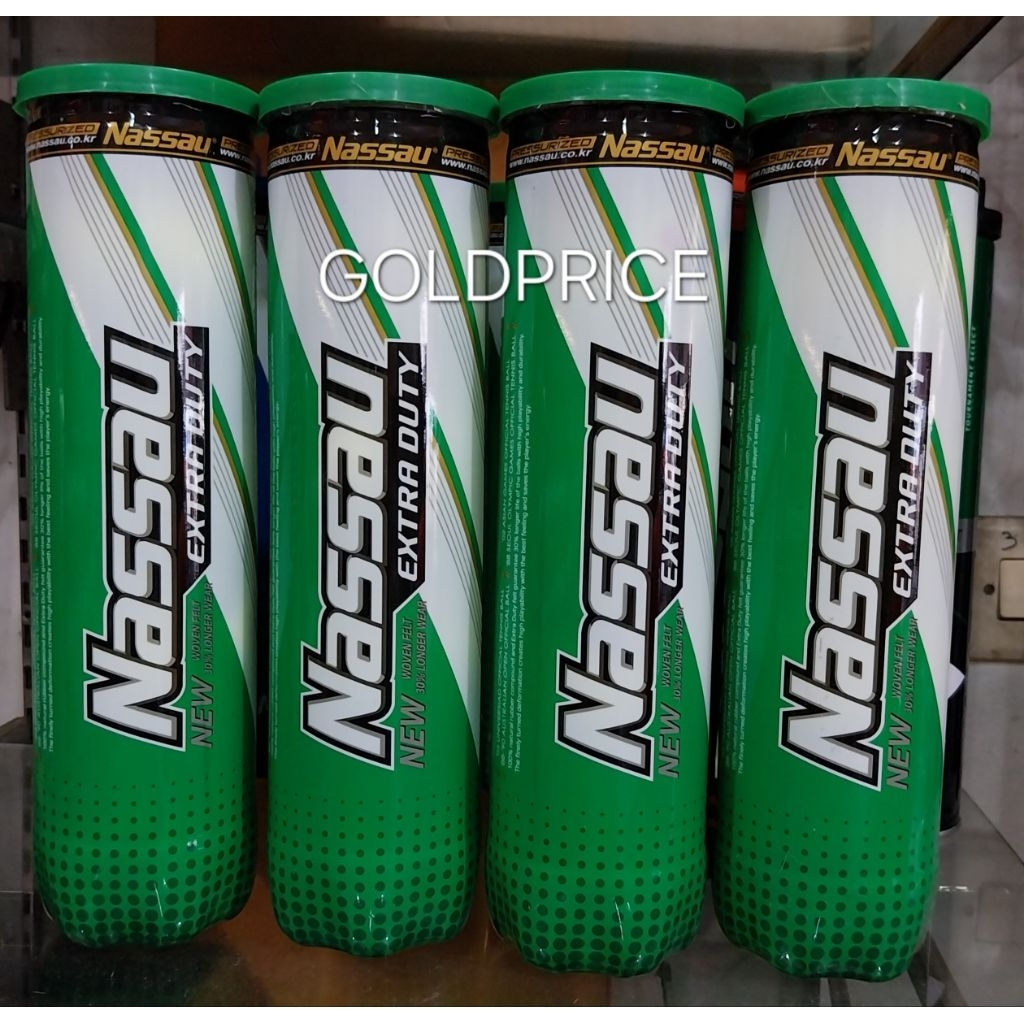 Bola Tenis Nassau Duty Nassau Hijau