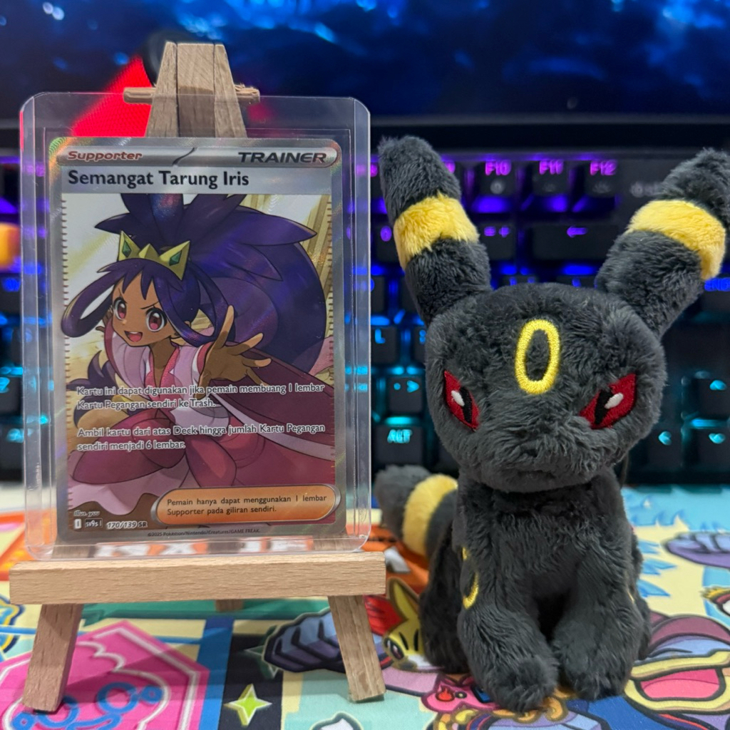 Pokemon Card Semangat Tarung Iris SR 170/139 sv9s Trainer Supporter Bahasa Indonesia - PackBreakTCG