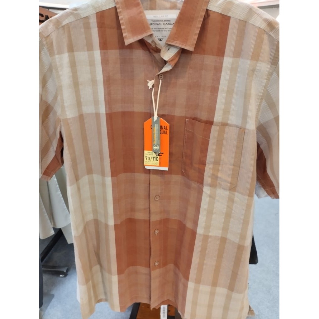 KEMEJA LENGAN PENDEK CARDINAL