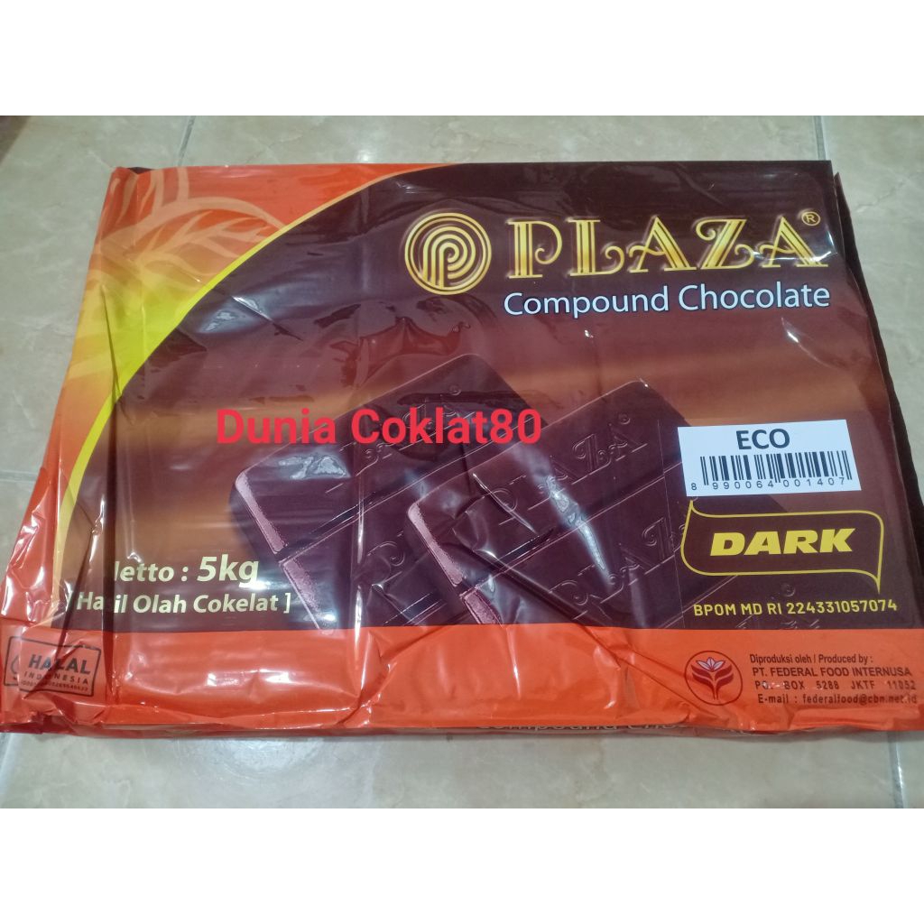 Plaza compound coklat batangan 5kg