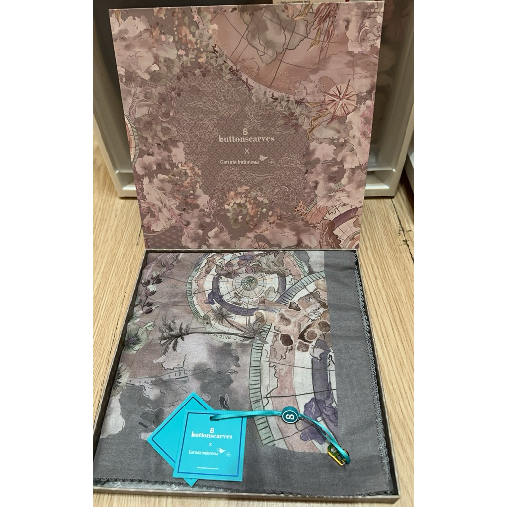NEW The Journey - Jakarta Limited series Buttonscarves x Garuda Indonesia