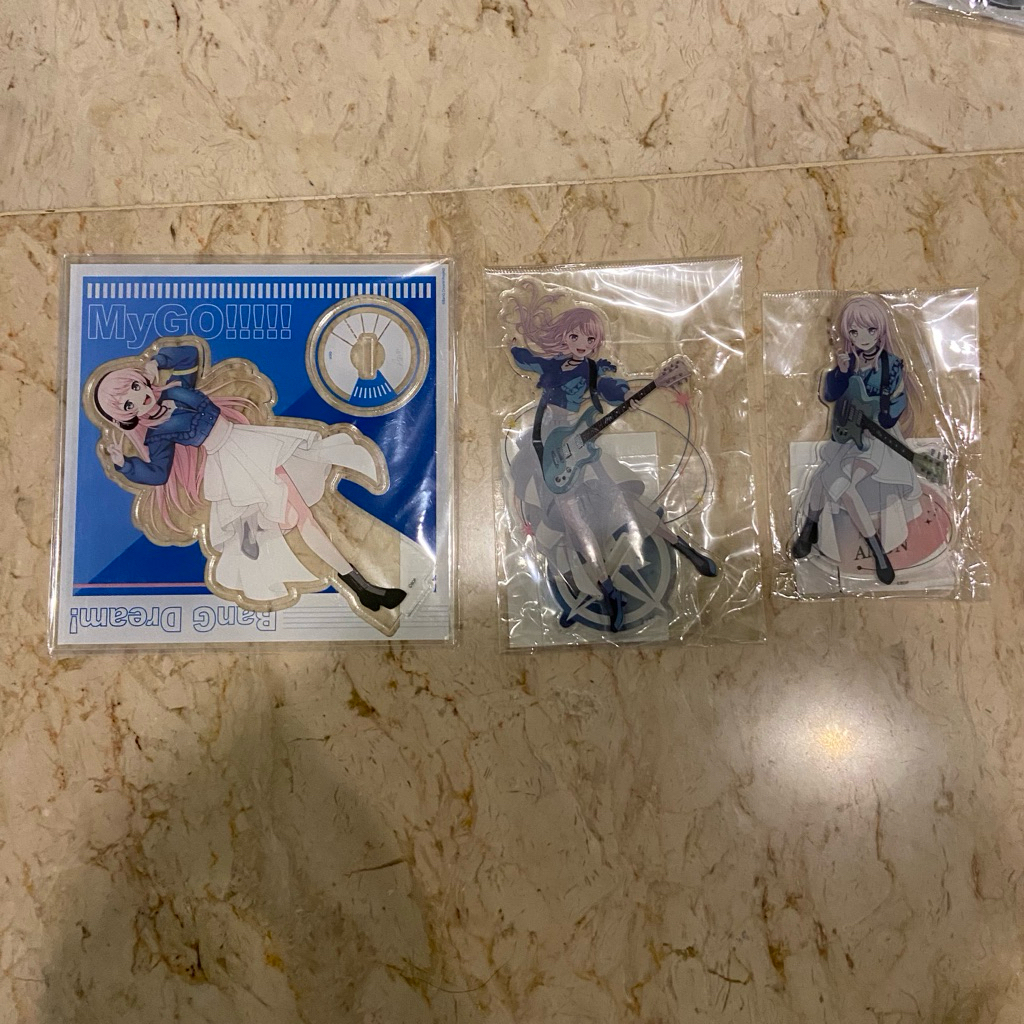bang dream mygo anon chihaya set acrylic stand