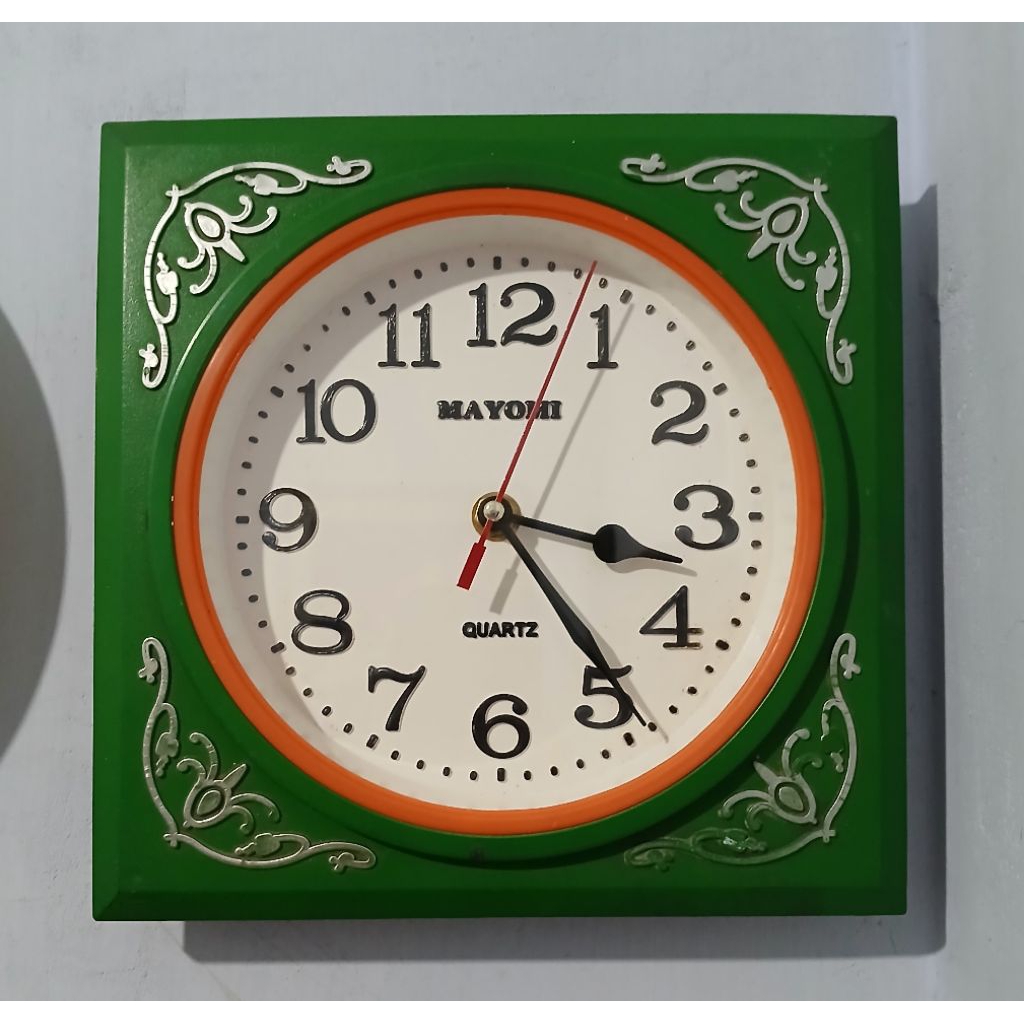 Jam dinding Lorus/Citizen/Nikko/Mayomi small vintage