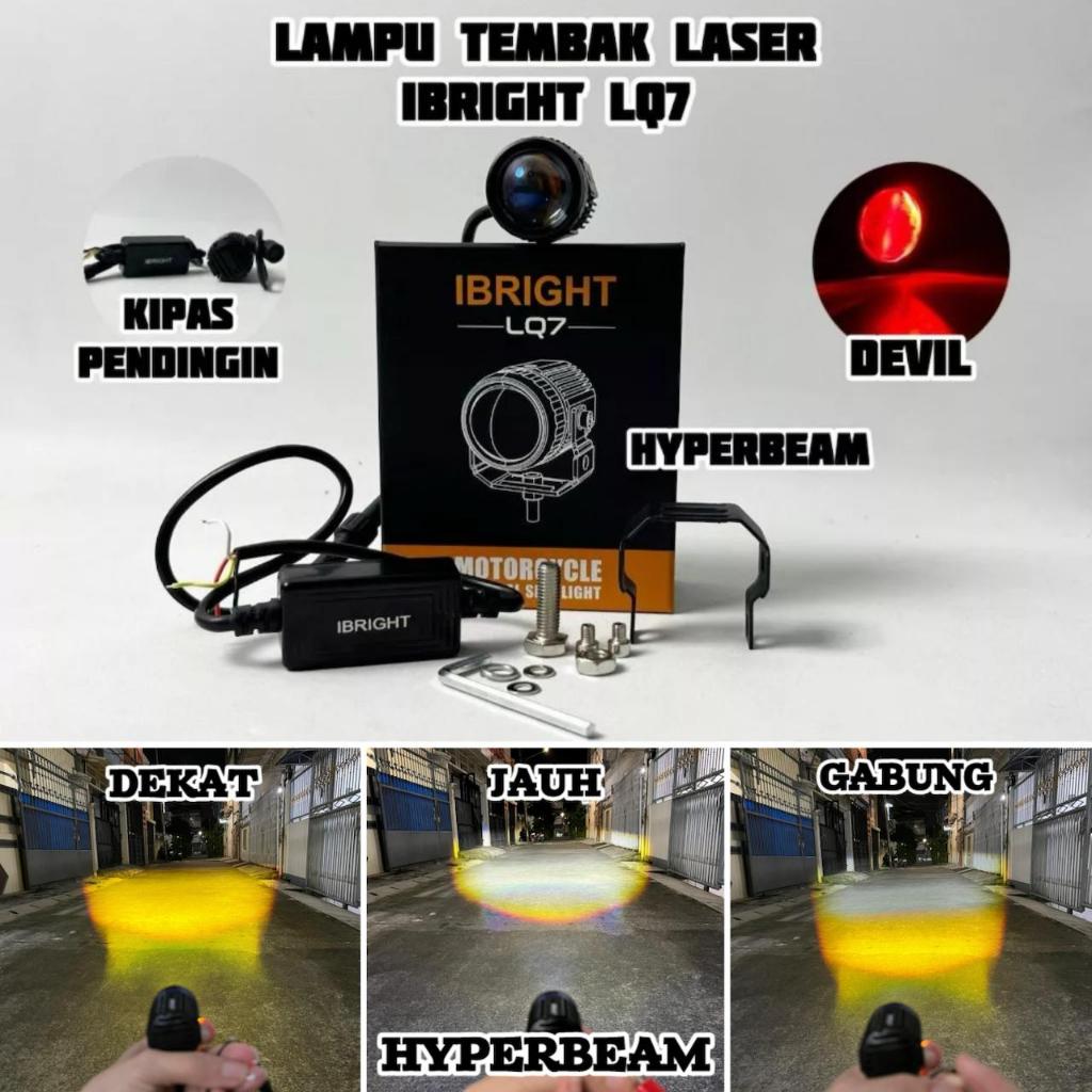 IBRIGHT LQ7 - Lampu Tembak Laser