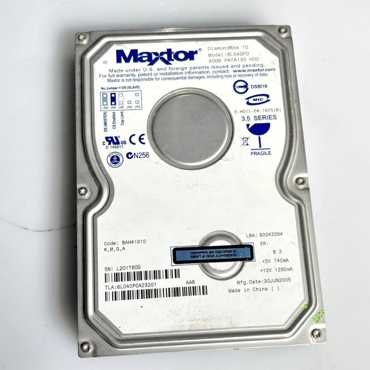 HDD PC Maxtor DiamondMax 10 PATA/IDE 40Gb