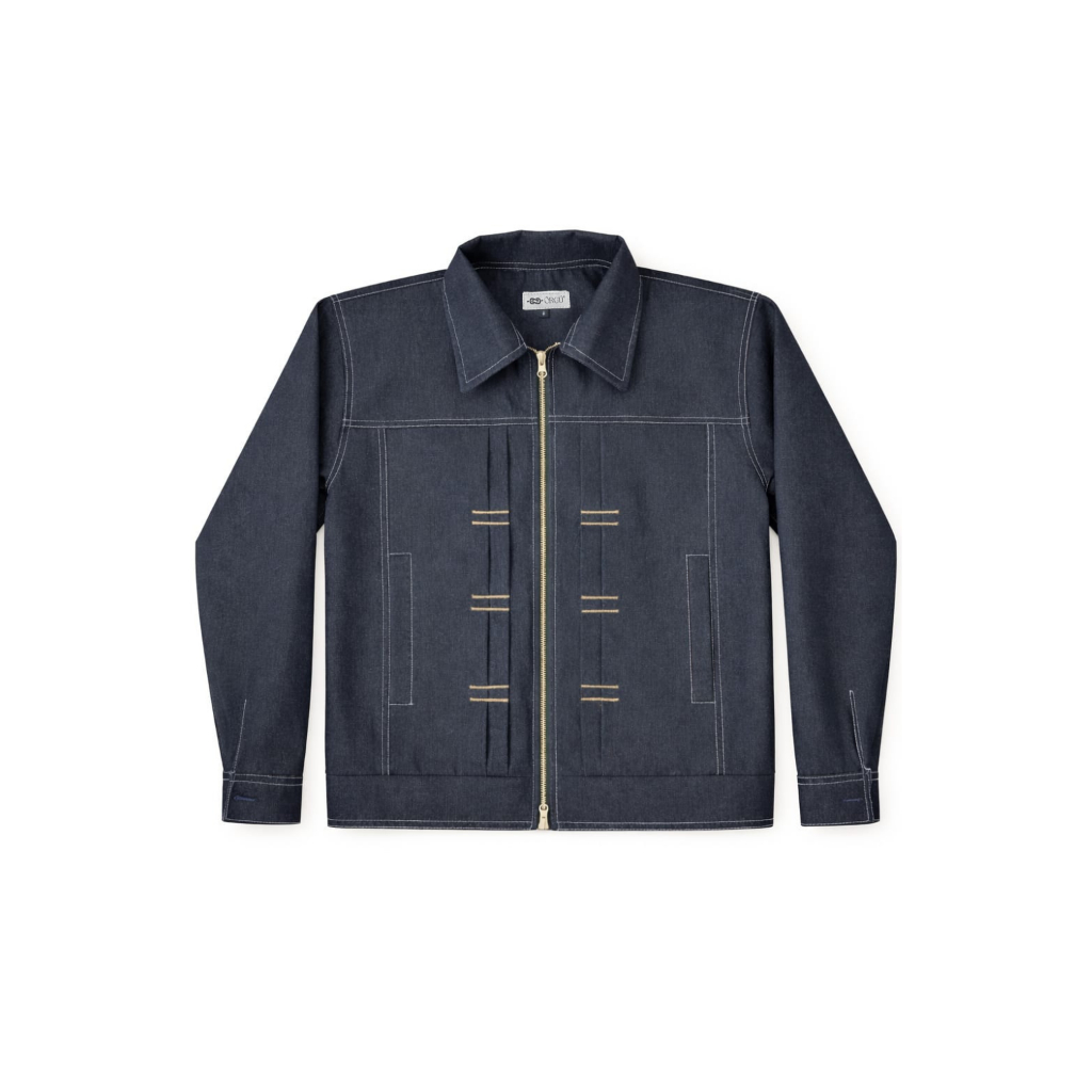 ORGU Anvil Jacket - Tracker Jacket Denim - Jaket Denim