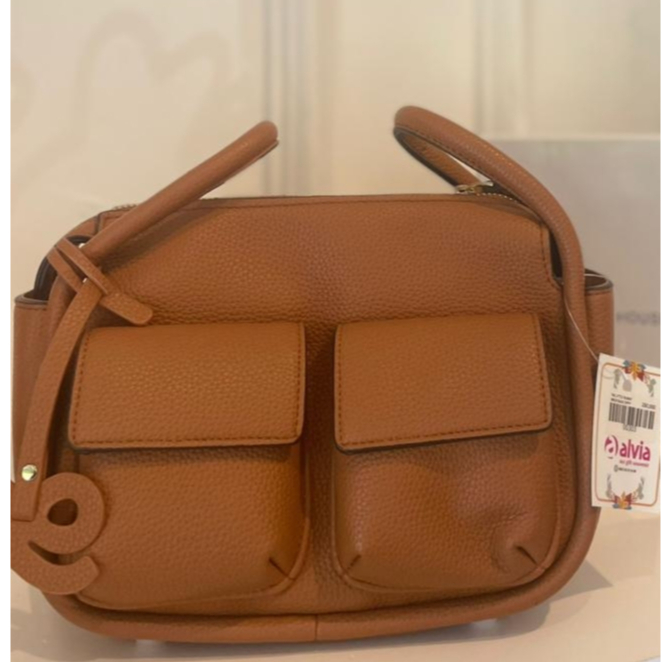 Little Bunny Brick Bag Zippy Edition - Tas Selempang Wanita Brick Shape Premium 00303