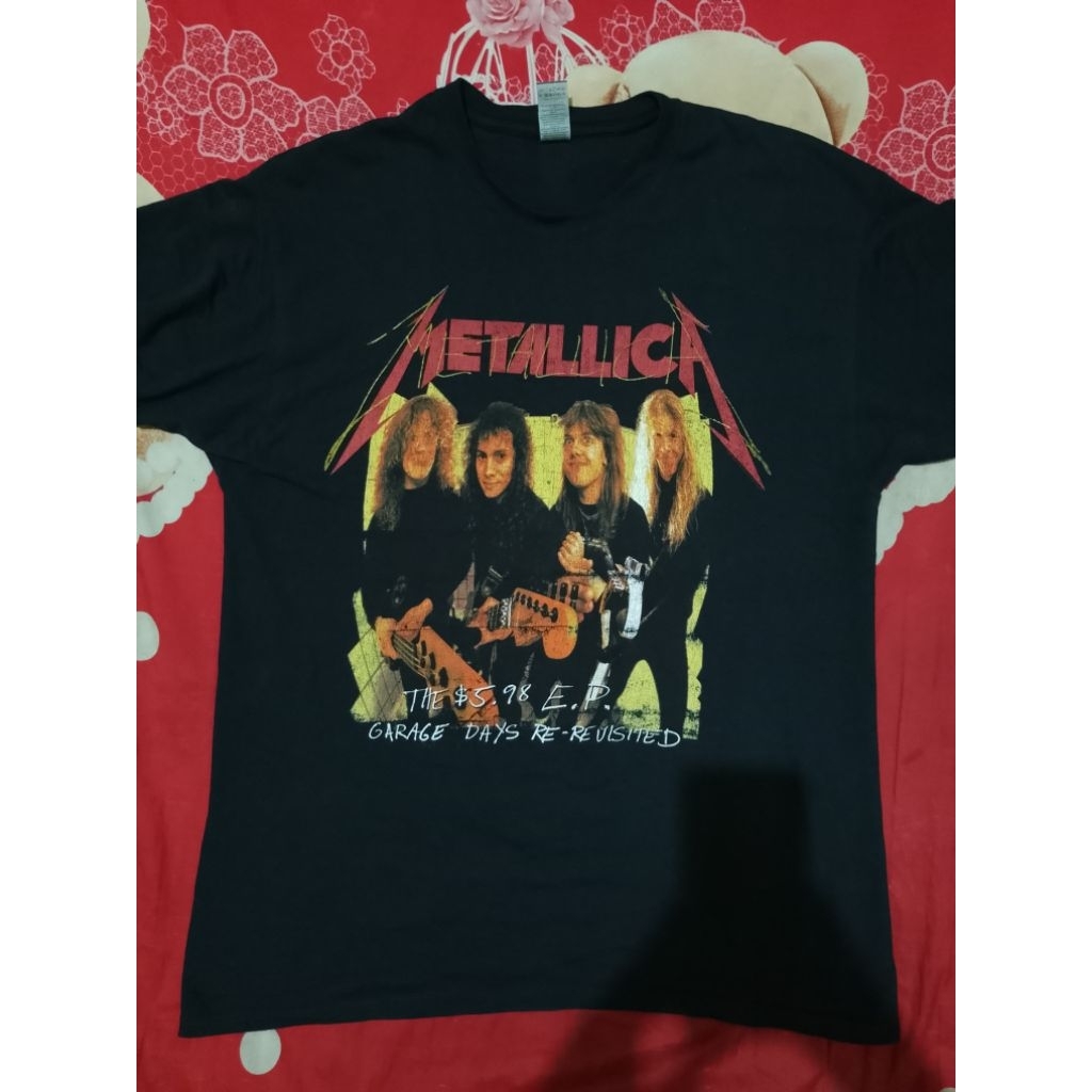 Kaos band metallica original vintage thrash metal