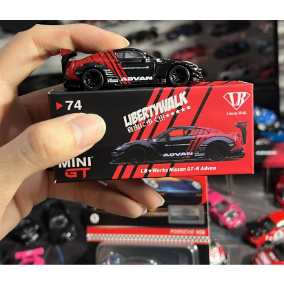 Mini gt r35 advan mini gt 74