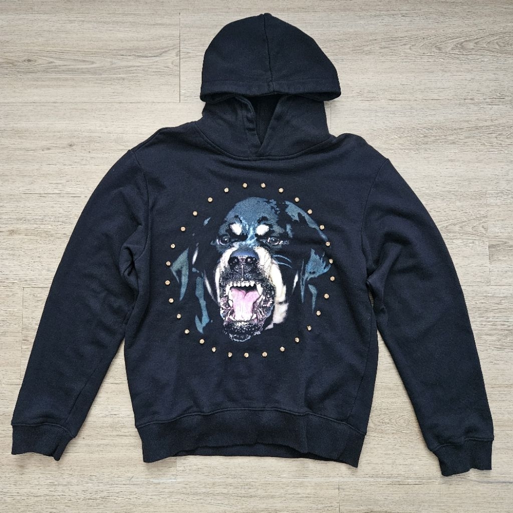 Givenchy Rottweiler Hoodie Black - M