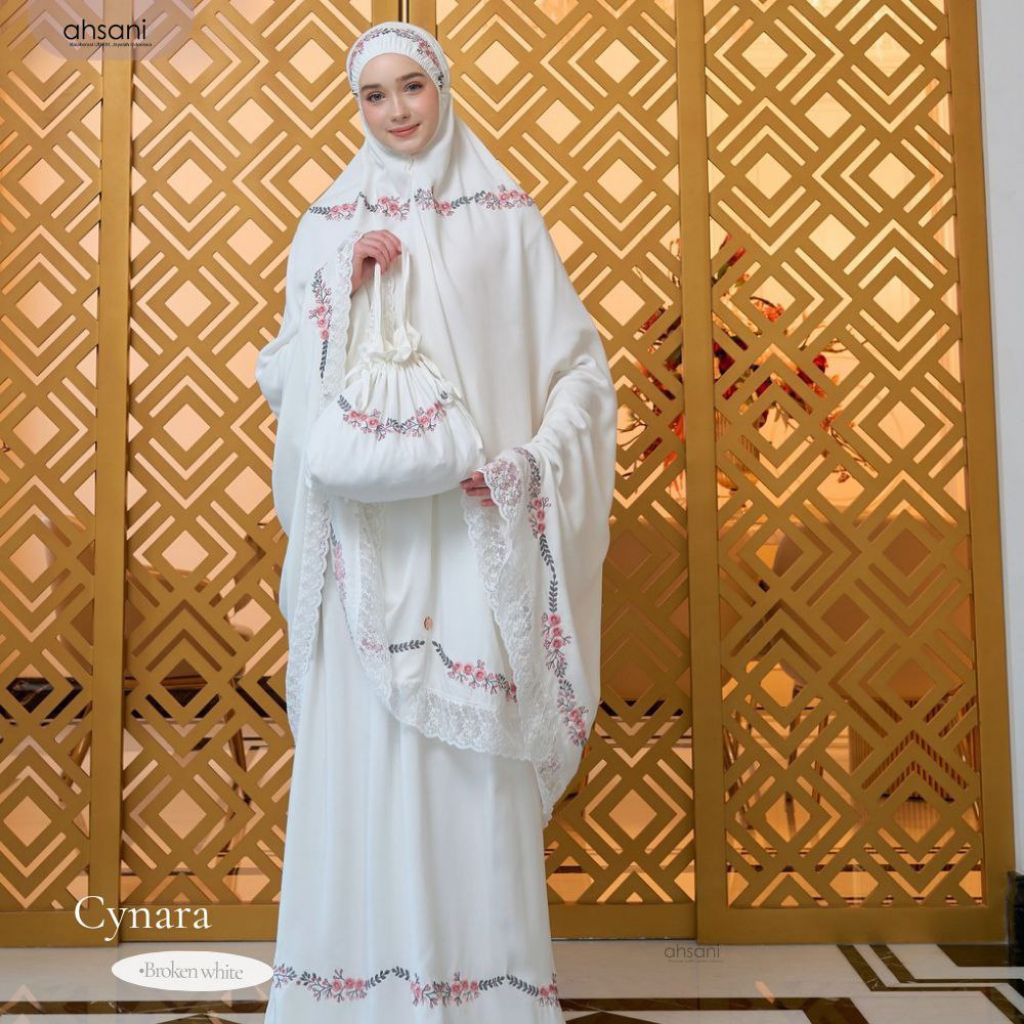 Mukena Cynara / Mukena Ahsani / Mukena Bordir Manual / Mukena Premium / Mukena Rayon Twill Premium