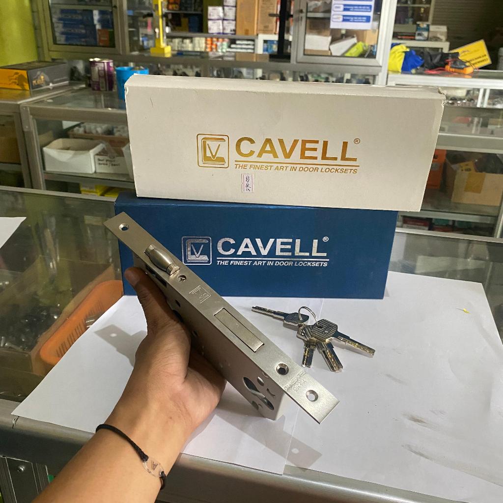 Cavell Mortise Lockset – Body Kunci Pintu Lidah Premium Stainless Steel