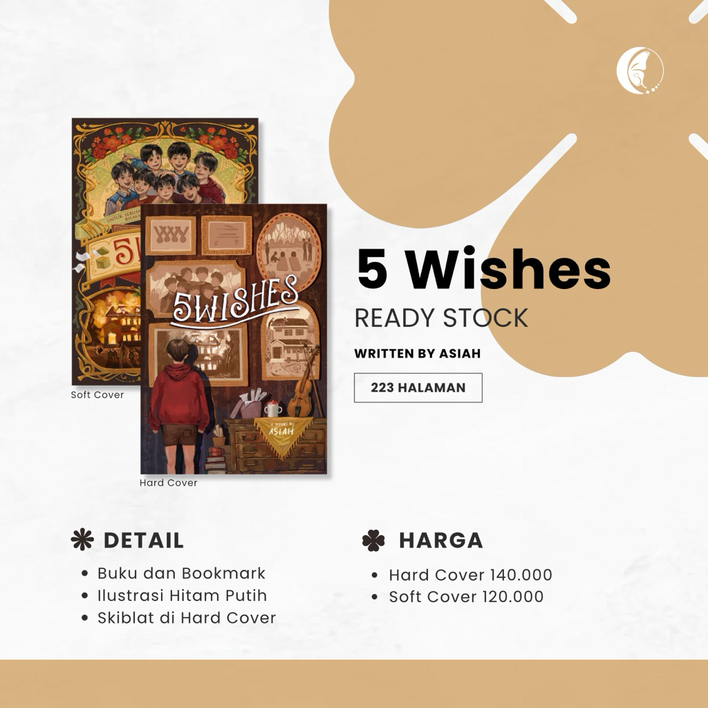[ READY STOCK ] 5 WISHES BY MWIZAMONAT