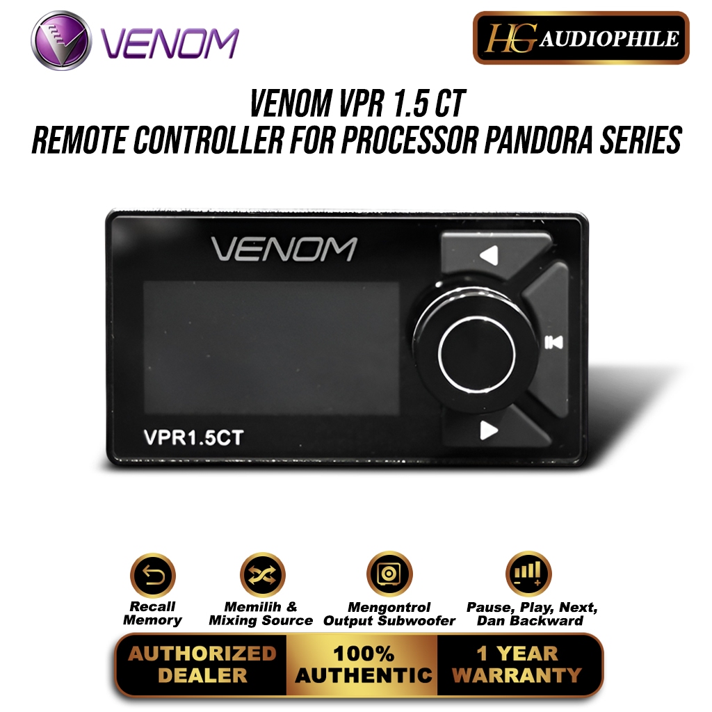 Venom VPR 1.5 CT Controller Processor Pandora Series